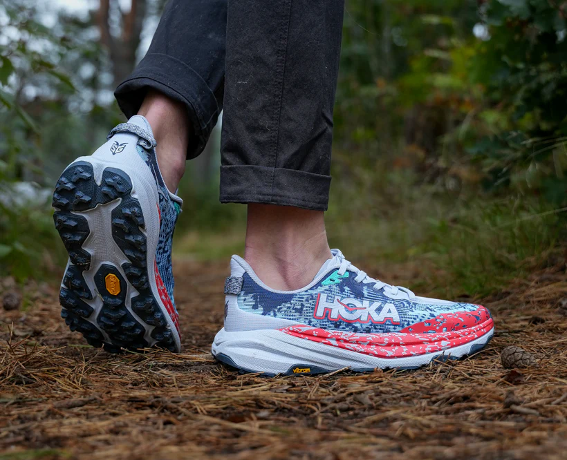 Hoka W SPEEDGOAT 6 Gull / Stormy Skies (HOKA er litt liten – ta en størrelse opp.)