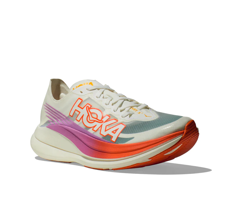 Hoka U ROCKET X 2 Frost / Lava (HOKA er litt liten – ta en størrelse opp.)