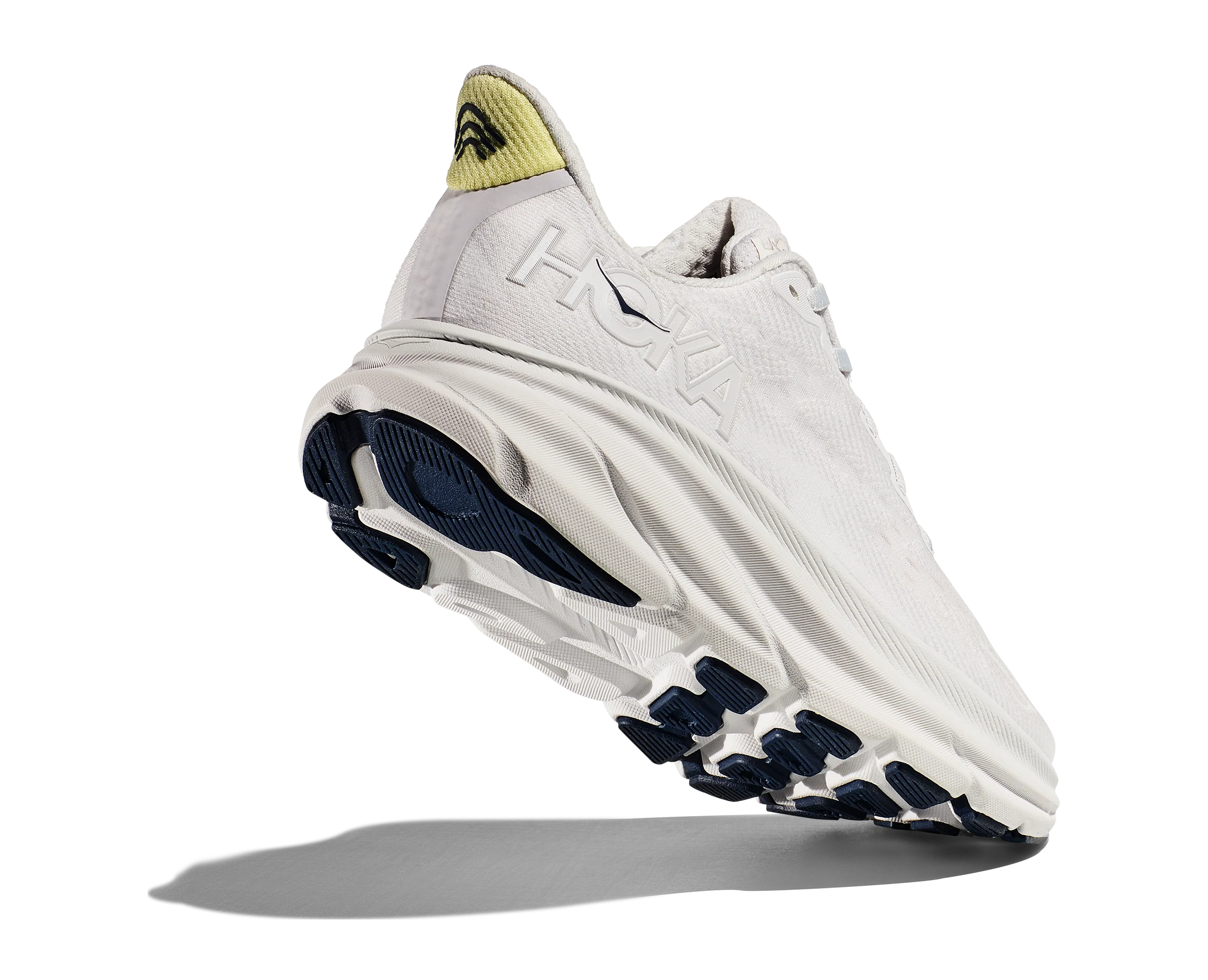 Hoka W CLIFTON 9 Cosmic Grey / White (HOKA er litt liten – ta en størrelse opp.)