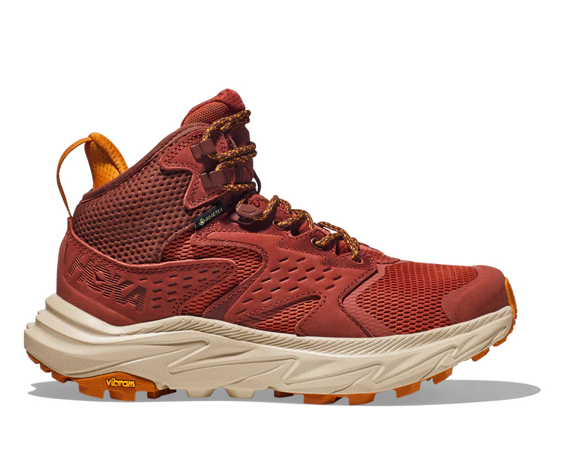 Hoka W ANACAPA 2 MID GTX Hot Sauce / Shifting Sand (HOKA er litt liten – ta en størrelse opp.)