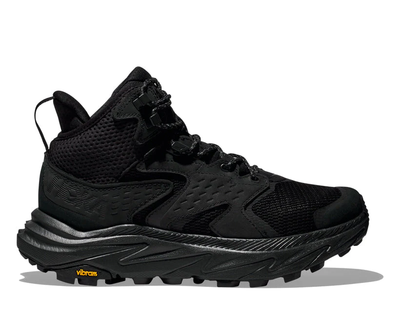 Hoka W ANACAPA 2 MID GTX WIDE Black / Black (HOKA er litt liten – ta en størrelse opp.)