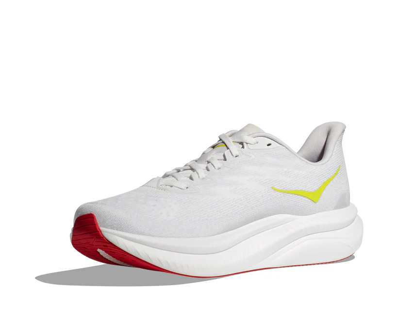 Hoka M MACH 6 White / Nimbus Cloud (HOKA er litt liten – ta en størrelse opp.)