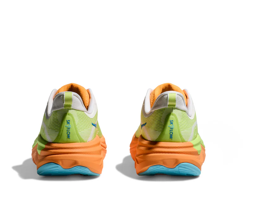 Hoka M SKYFLOW Frost / Solar Flare (HOKA er litt liten – ta en størrelse opp.)