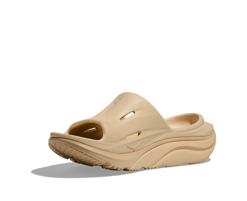 Hoka U ORA RECOVERY SLIDE 3 Shifting Sand / Shifting Sand (HOKA er litt liten – ta en størrelse opp.)
