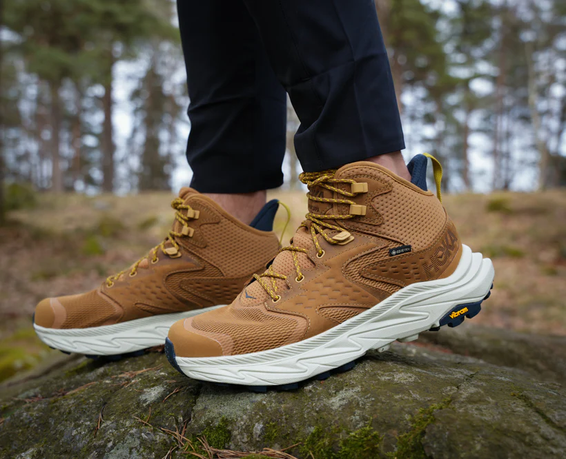 Hoka M ANACAPA 2 MID GTX Honey / Celadon Tint (HOKA er litt liten – ta en størrelse opp.)