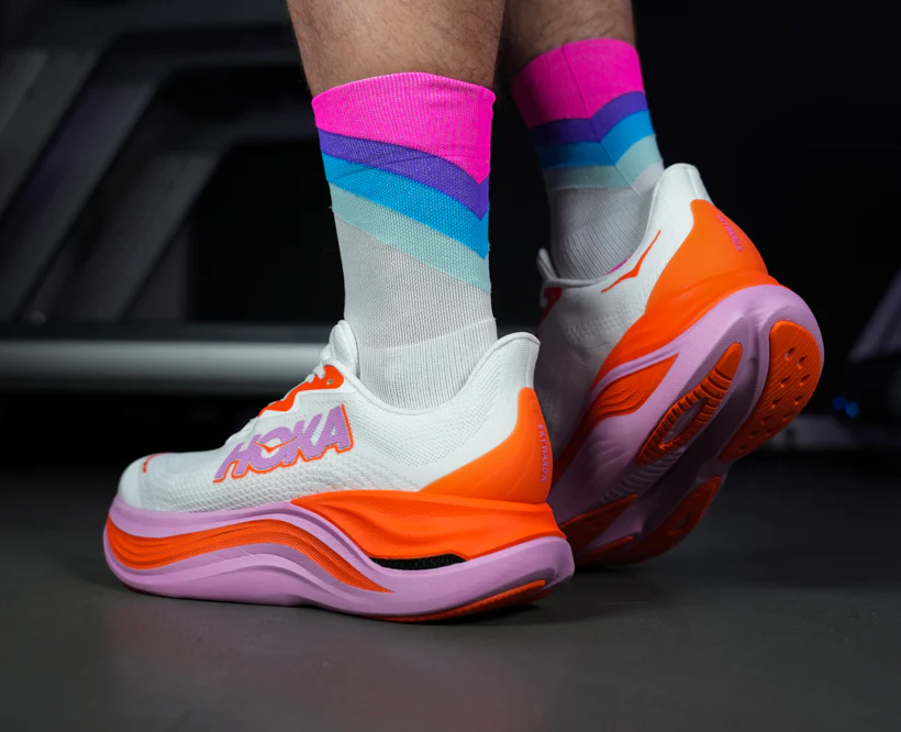 Hoka M SKYWARD X Frost / Lupine (HOKA er litt liten – ta en størrelse opp.)