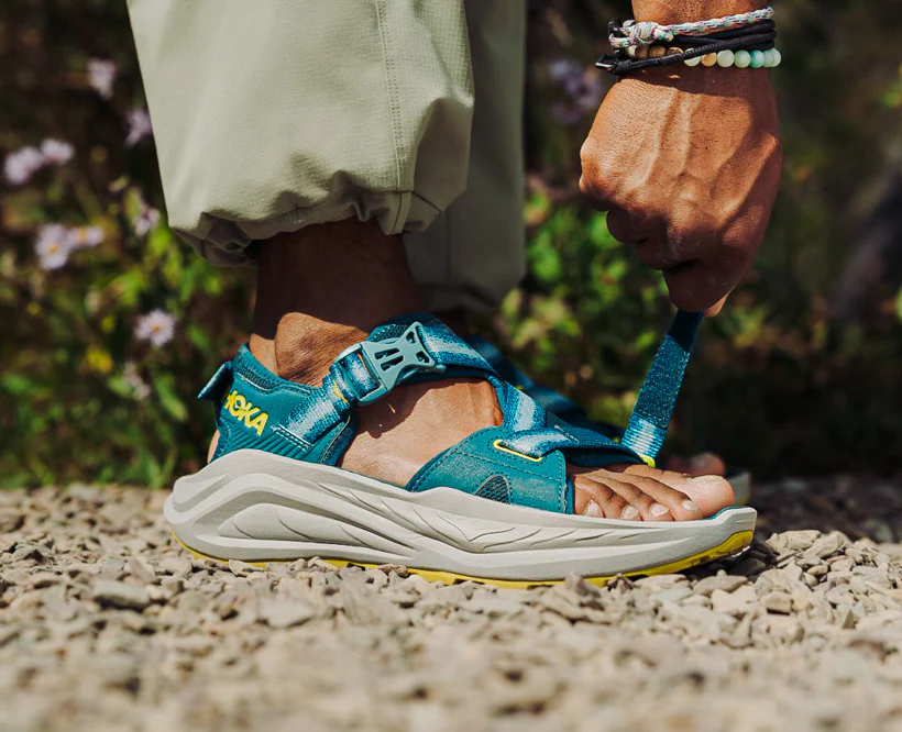 Hoka M INFINI HIKE TC Blue Twilight / Pea Green (HOKA er litt liten – ta en størrelse opp.)