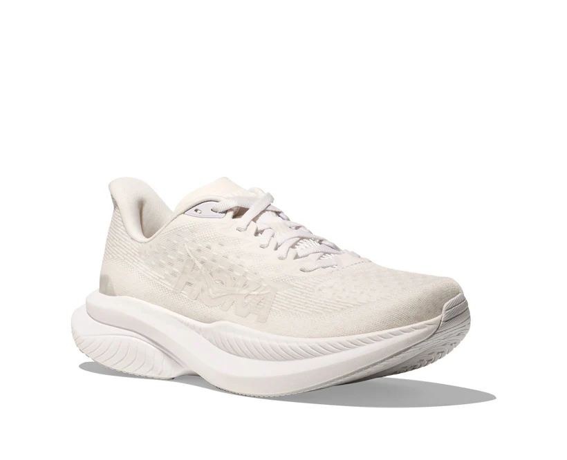 Hoka M MACH 6 White / White (HOKA er litt liten – ta en størrelse opp.)