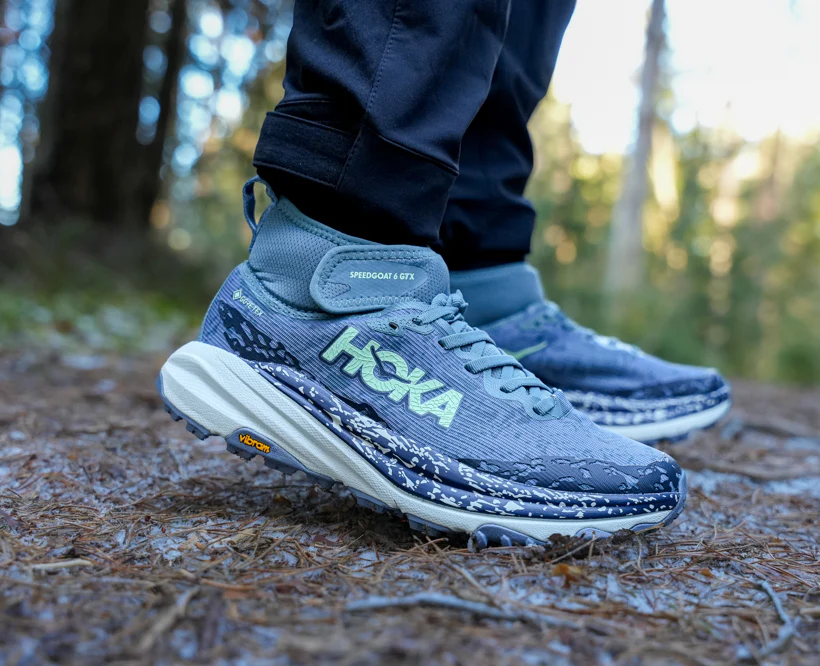 Hoka W SPEEDGOAT 6 MID GTX Mountain Fog / Droplet (HOKA er litt liten – ta en størrelse opp.)