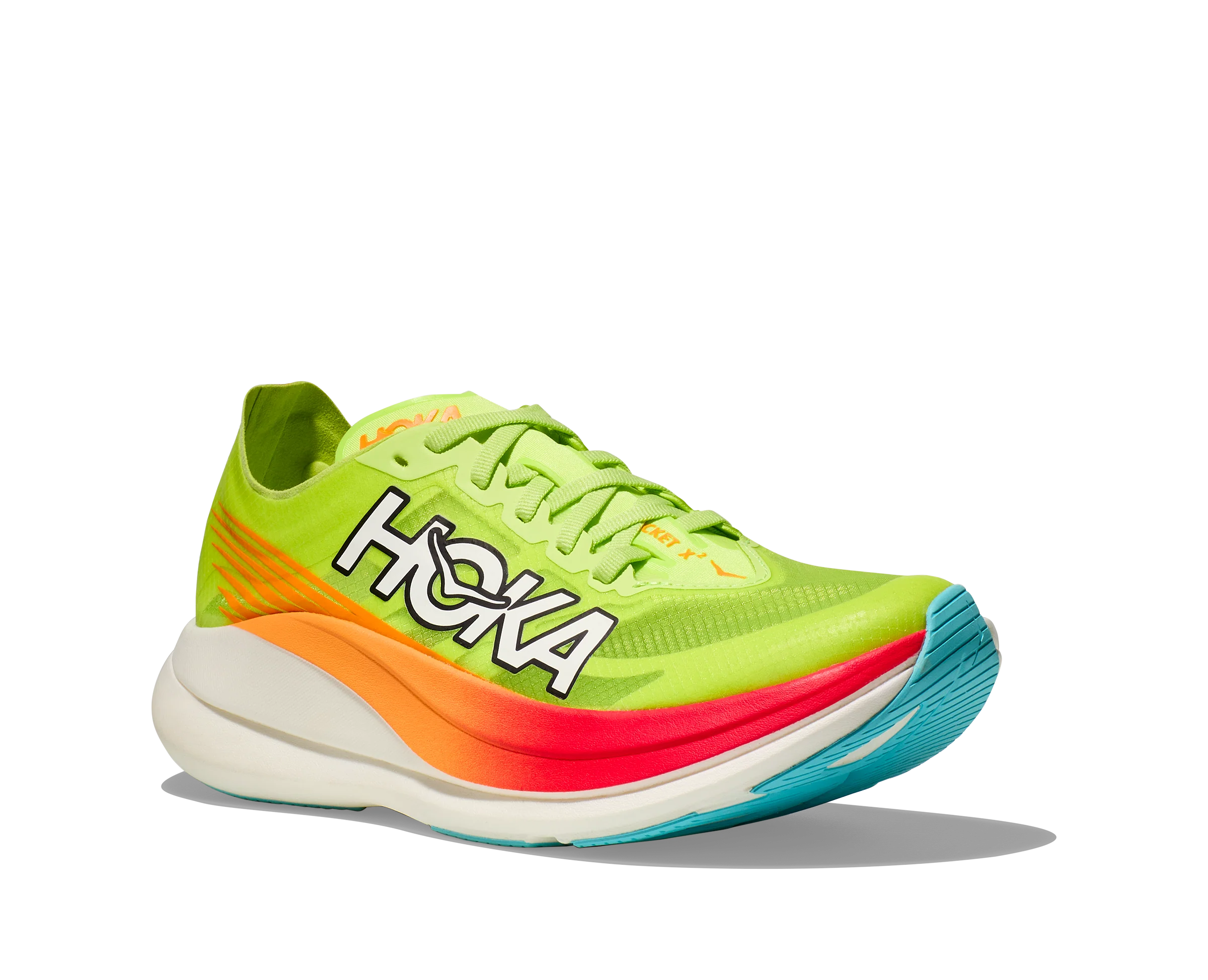 Hoka U ROCKET X 2 Lettuce / Solar Flare (HOKA er litt liten – ta en størrelse opp.)