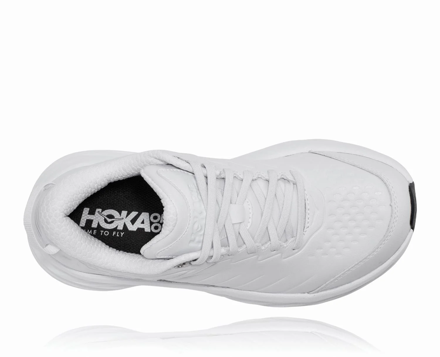 Hoka W BONDI SR White (HOKA er litt liten – ta en størrelse opp.)