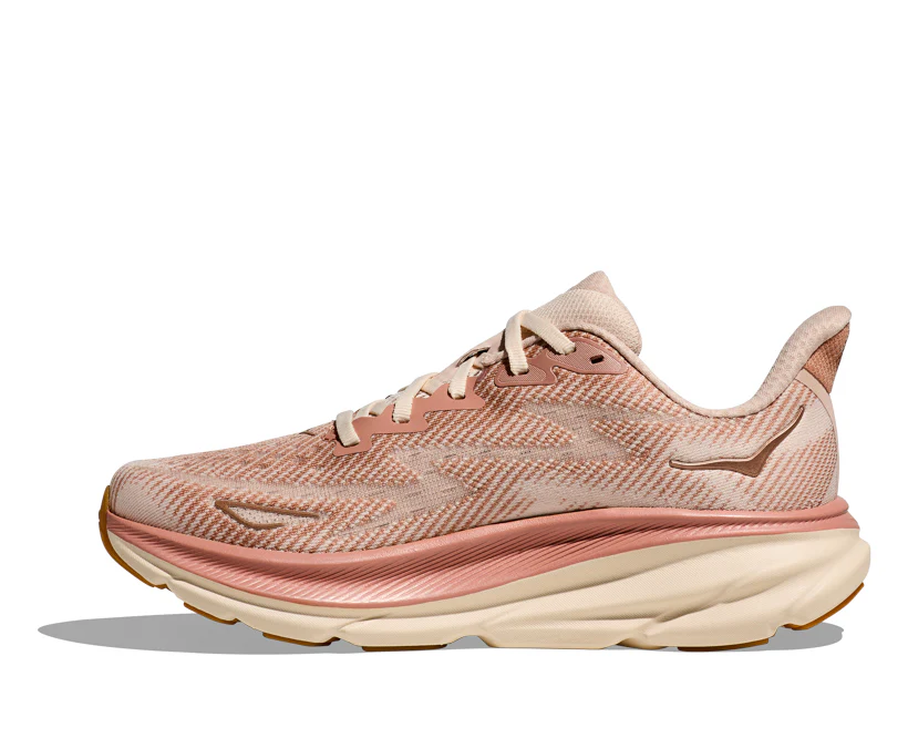 Hoka W CLIFTON 9 Sandstone / Cream (HOKA er litt liten – ta en størrelse opp.)