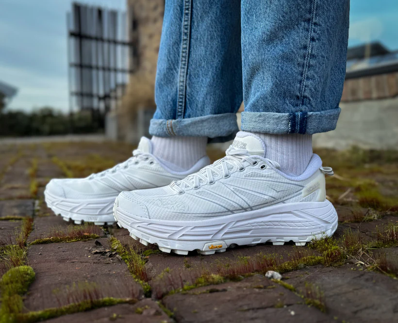 Hoka U MAFATE SPEED 2 White / Lunar Rock (HOKA er litt liten – ta en størrelse opp.)