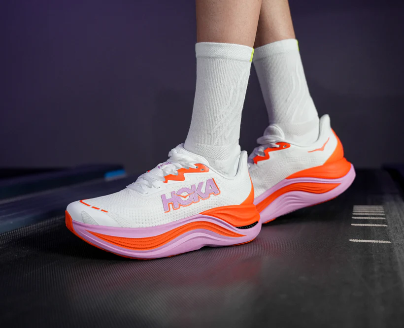 Hoka W SKYWARD X Frost / Lupine (HOKA er litt liten – ta en størrelse opp.)