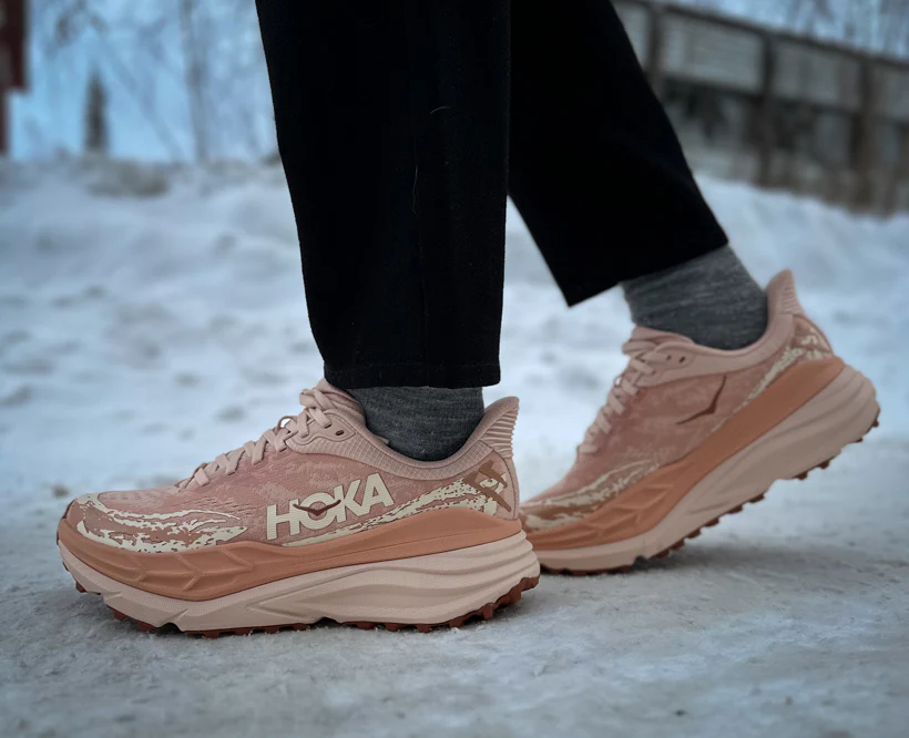 Hoka W STINSON 7 Cream / Sandstone (HOKA er litt liten – ta en størrelse opp.)