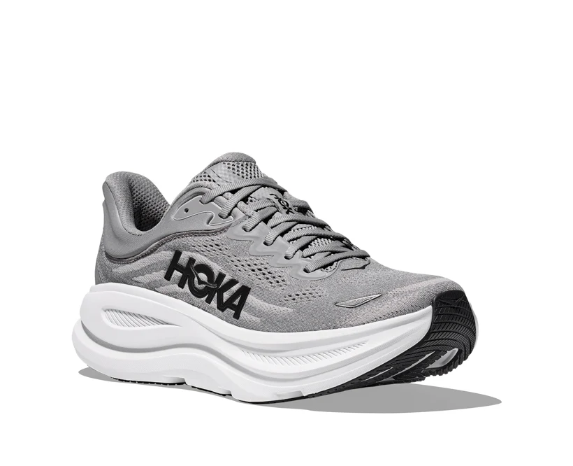 Hoka M BONDI 9 Galactic Grey / Stellar Grey (HOKA er litt liten – ta en størrelse opp.)