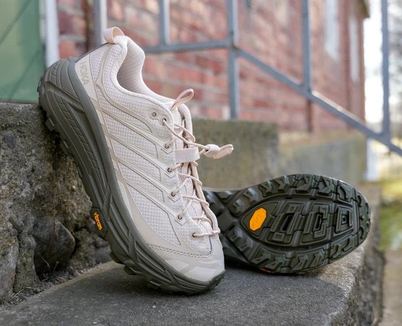 Hoka U MAFATE THREE2 Oat Milk / Eucalyptus (HOKA er litt liten – ta en størrelse opp.)