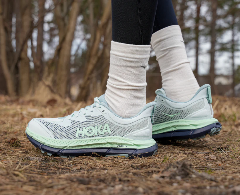 Hoka W MAFATE SPEED 4 Droplet / Mint Fluorite (HOKA er litt liten – ta en størrelse opp.)