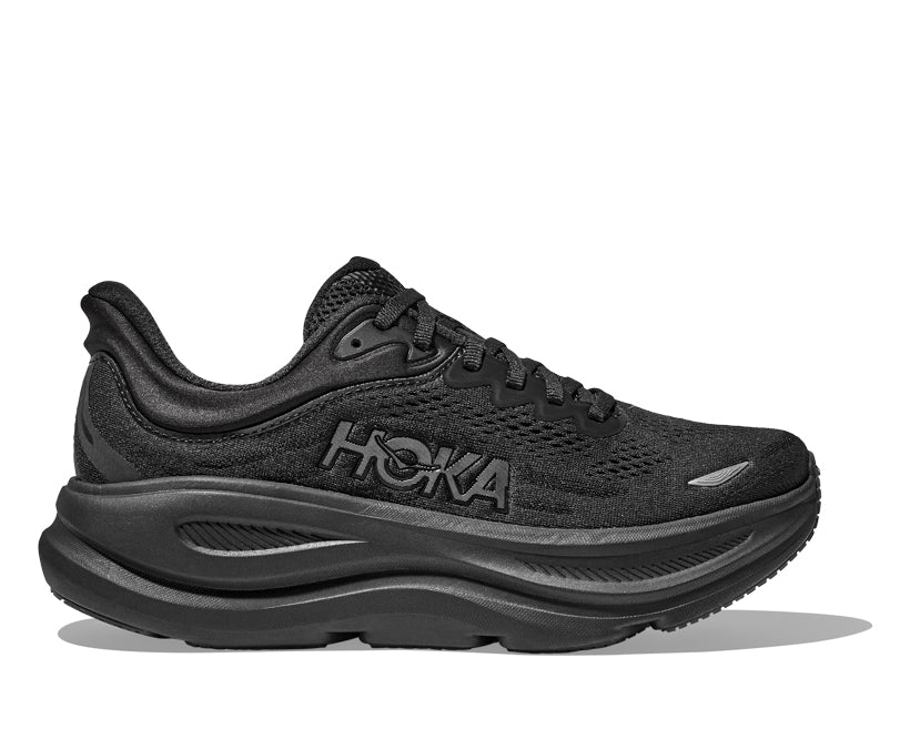 Hoka W BONDI 9 WIDE Black / Black (HOKA er litt liten – ta en størrelse opp.)