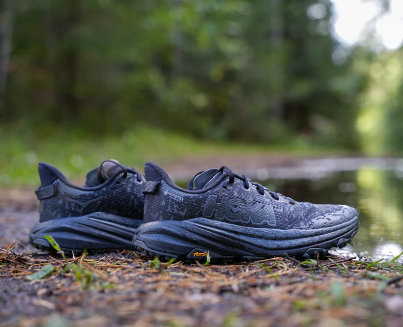 Hoka W SPEEDGOAT 6 GTX WIDE Black / Outer Orbit (HOKA er litt liten – ta en størrelse opp.)