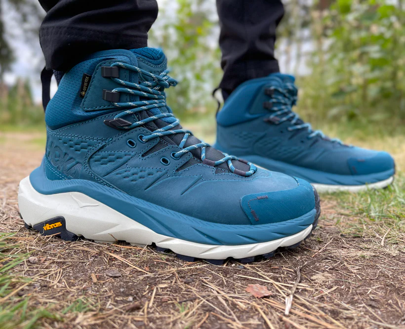 Hoka W KAHA 2 GTX Blue Coral/Blue Graphite (HOKA er litt liten – ta en størrelse opp.)
