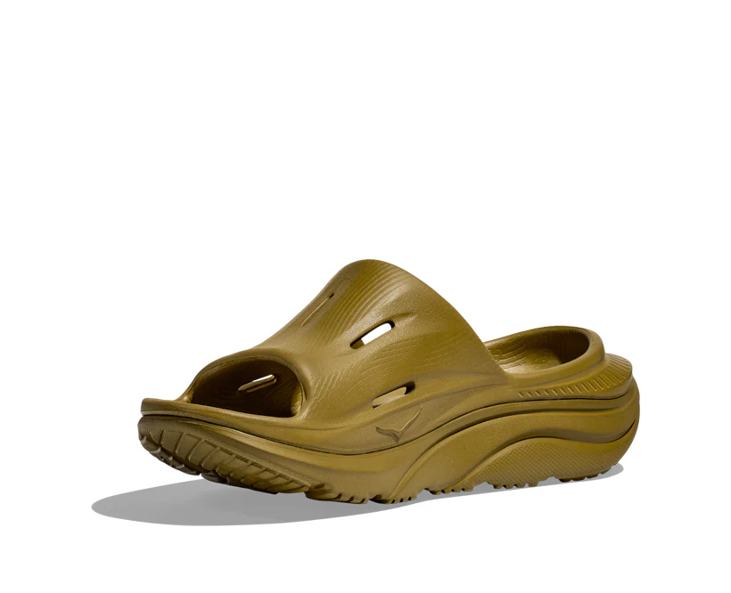 Hoka U ORA RECOVERY SLIDE 3 Green Moss / Green Moss (HOKA er litt liten – ta en størrelse opp.)
