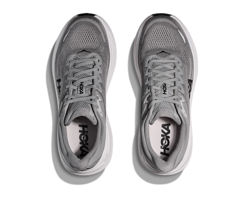 Hoka M BONDI 9 Galactic Grey / Stellar Grey (HOKA er litt liten – ta en størrelse opp.)