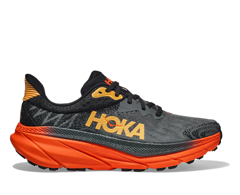 Hoka M CHALLENGER 7 Castlerock / Flame (HOKA er litt liten – ta en størrelse opp.)