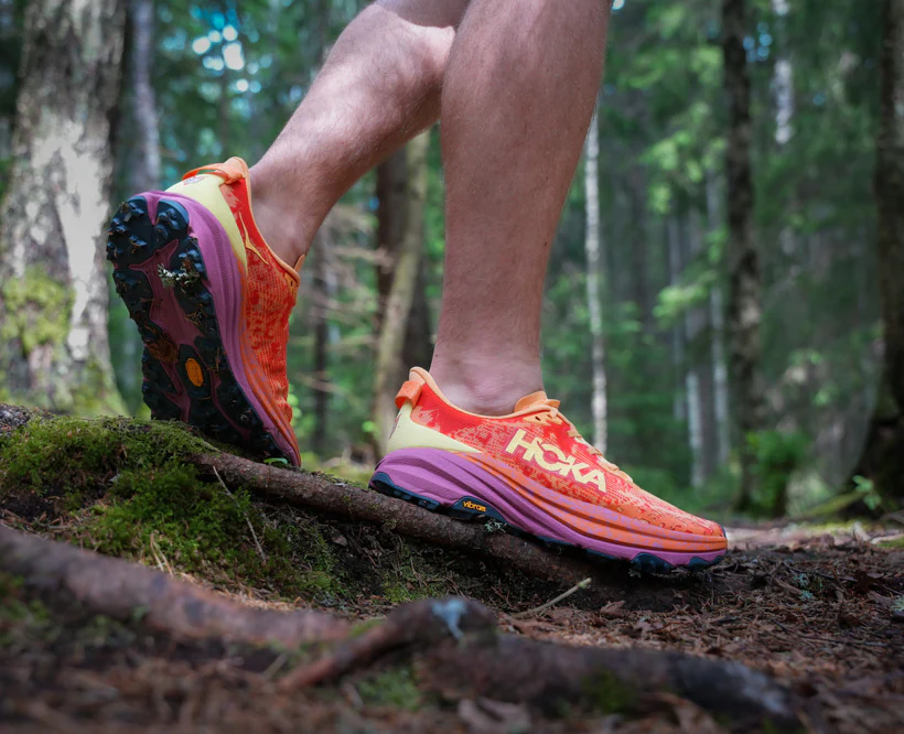 Hoka M SPEEDGOAT 6 Sherbet / Beet Root (HOKA er litt liten – ta en størrelse opp.)