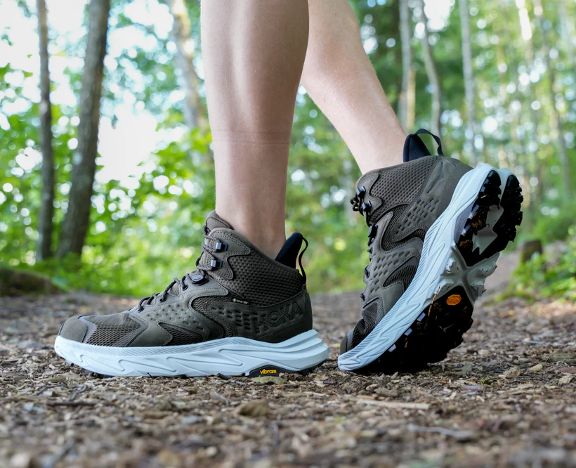 Hoka M ANACAPA 2 MID GTX WIDE Deep Umber / Stardust (HOKA er litt liten – ta en størrelse opp.)