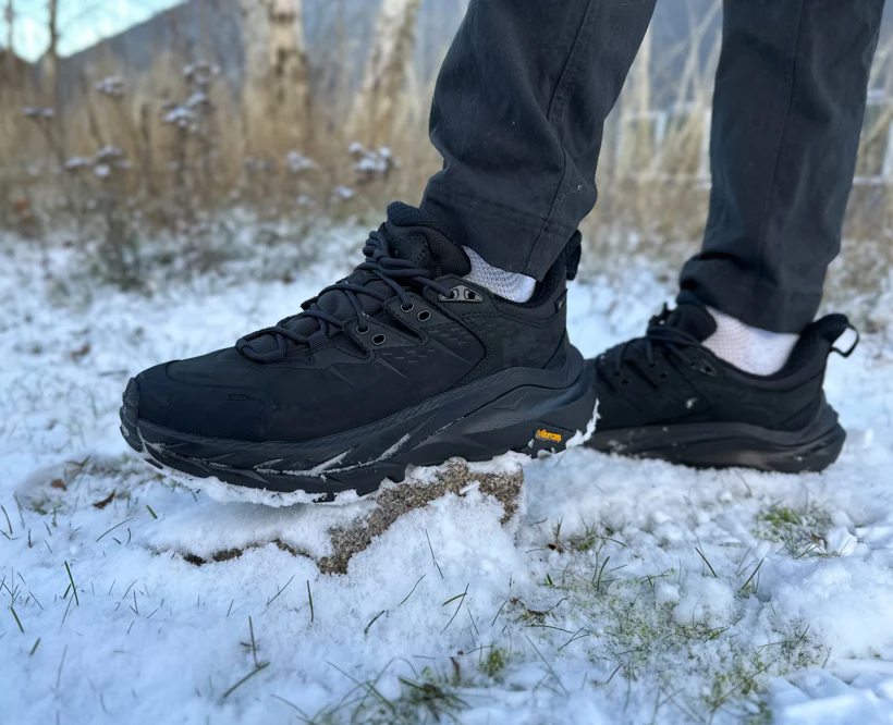 Hoka W KAHA 2 LOW GTX Black  /  Black (HOKA er litt liten – ta en størrelse opp.)