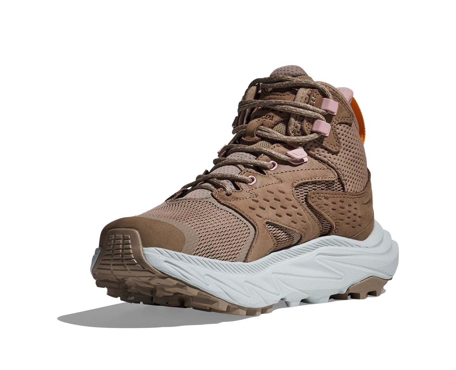 Hoka W ANACAPA 2 MID GTX WIDE Dune / Ice Flow (HOKA er litt liten – ta en størrelse opp.)