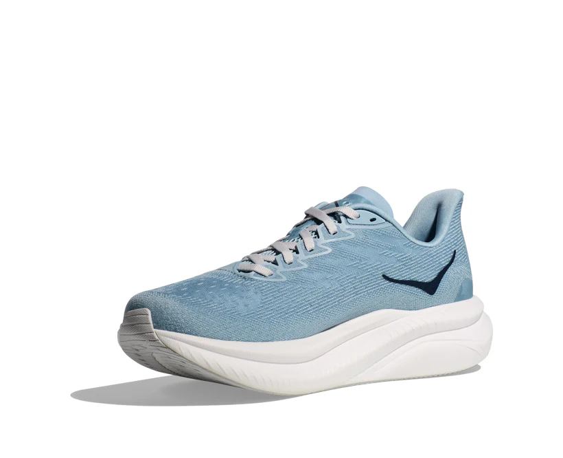 Hoka W MACH 6 LA Drizzle / White (HOKA er litt liten – ta en størrelse opp.)