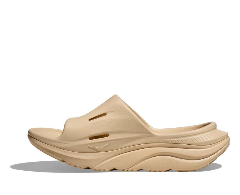 Hoka U ORA RECOVERY SLIDE 3 Shifting Sand / Shifting Sand (HOKA er litt liten – ta en størrelse opp.)