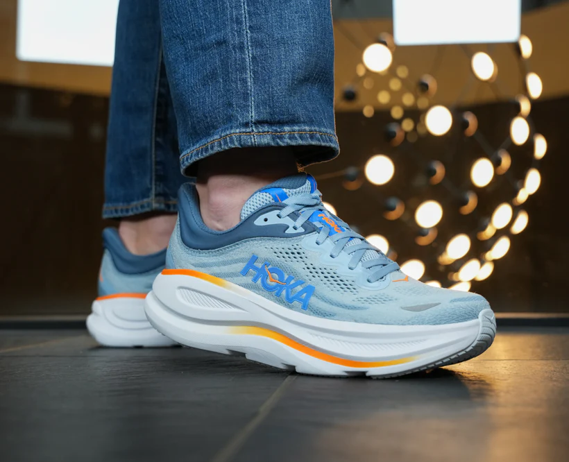 Hoka M BONDI 9 WIDE Drizzle / Downpour (HOKA er litt liten – ta en størrelse opp.)