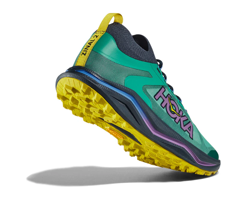 Hoka W ZINAL 2 Tech Green / Strata (HOKA er litt liten – ta en størrelse opp.)