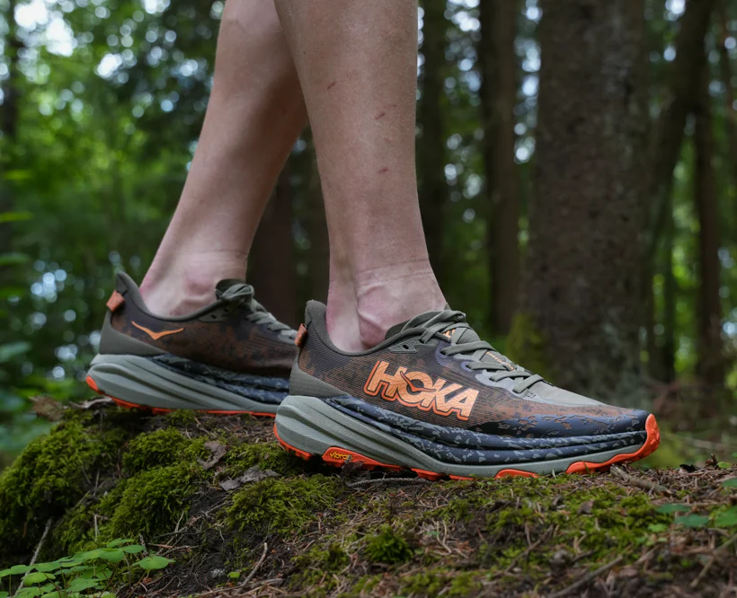 Hoka M SPEEDGOAT 6 WIDE Antique Olive / Squash (HOKA er litt liten – ta en størrelse opp.)