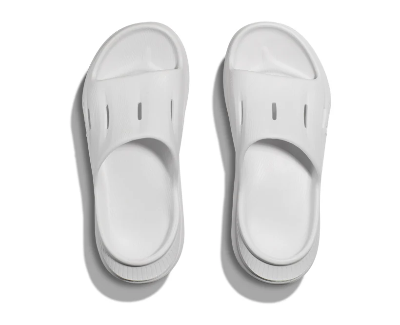 Hoka U ORA RECOVERY SLIDE 3 White / White (HOKA er litt liten – ta en størrelse opp.)