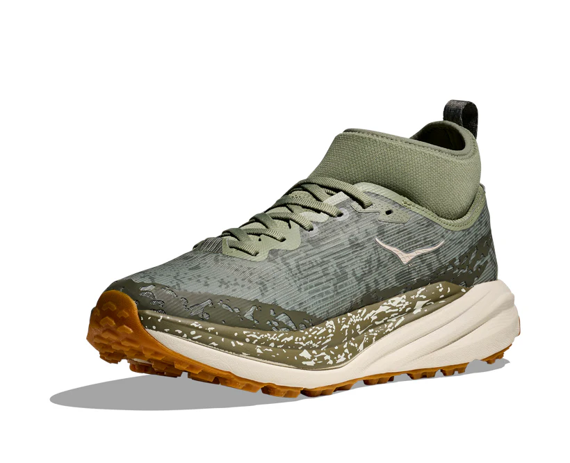 Hoka M SPEEDGOAT 6 MID GTX Sea Moss / Oat Milk (HOKA er litt liten – ta en størrelse opp.)