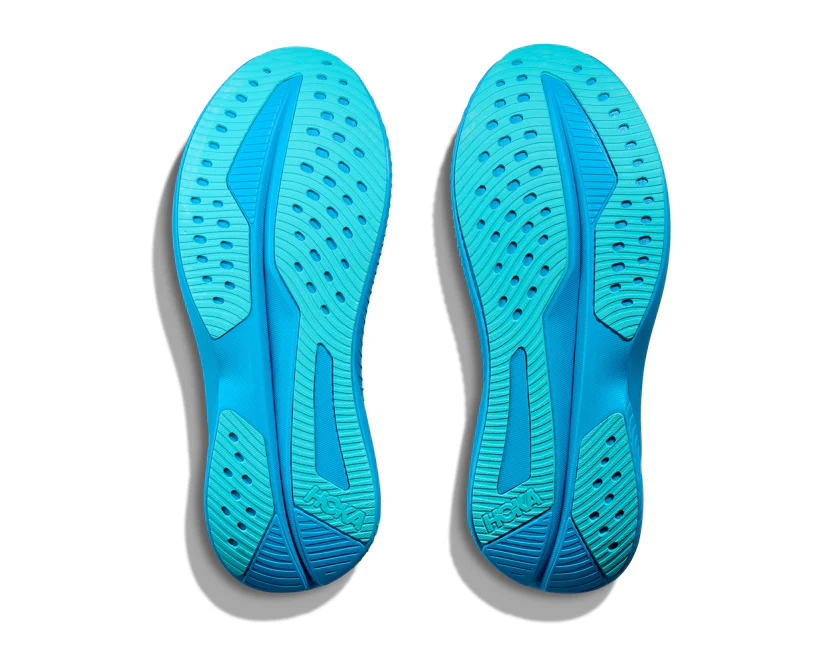 Hoka M MACH 6 White / Skyward Blue (HOKA er litt liten – ta en størrelse opp.)