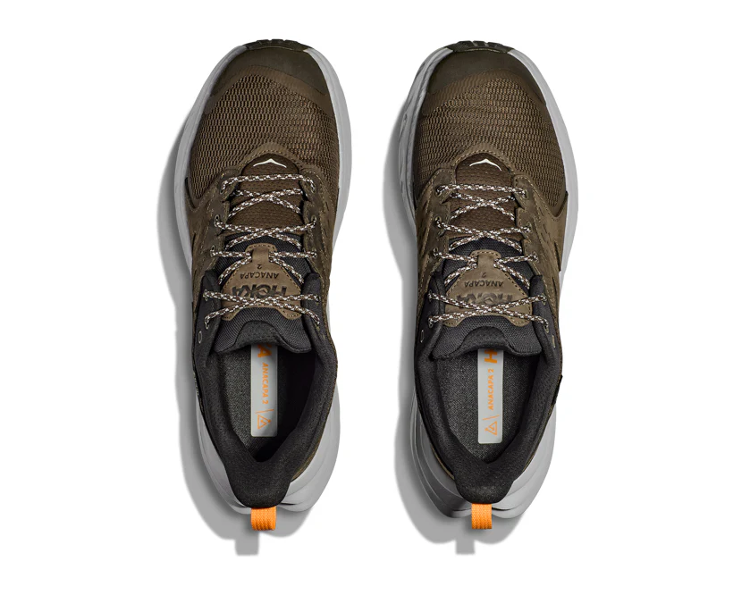 Hoka M ANACAPA 2 LOW GTX WIDE Deep Umber / Stardust (HOKA er litt liten – ta en størrelse opp.)