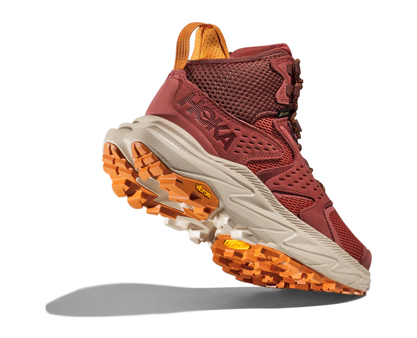 Hoka W ANACAPA 2 MID GTX Hot Sauce / Shifting Sand (HOKA er litt liten – ta en størrelse opp.)