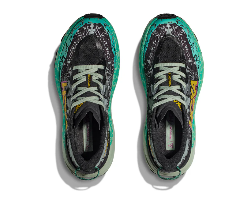 Hoka W SPEEDGOAT 6 Black / Aloe Vera (HOKA er litt liten – ta en størrelse opp.)