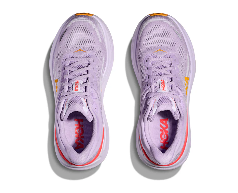 Hoka W BONDI 9 Aster Flower / Starlight Glow (HOKA er litt liten – ta en størrelse opp.)