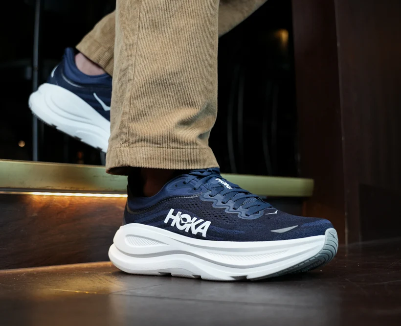 Hoka M BONDI 9 Varsity Navy / White (HOKA er litt liten – ta en størrelse opp.)