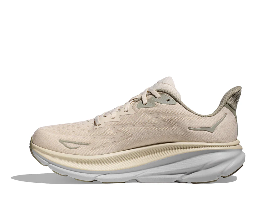 Hoka M CLIFTON 9 Oat Milk / Barley (HOKA er litt liten – ta en størrelse opp.)
