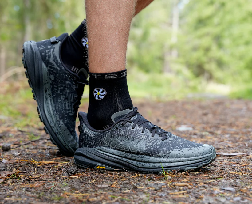 Hoka M SPEEDGOAT 6 GTX WIDE Black / Outer Orbit (HOKA er litt liten – ta en størrelse opp.)