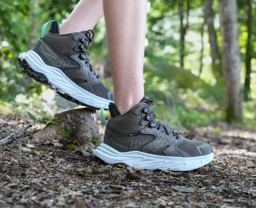Hoka W ANACAPA 2 MID GTX WIDE Deep Umber / Stardust (HOKA er litt liten – ta en størrelse opp.)