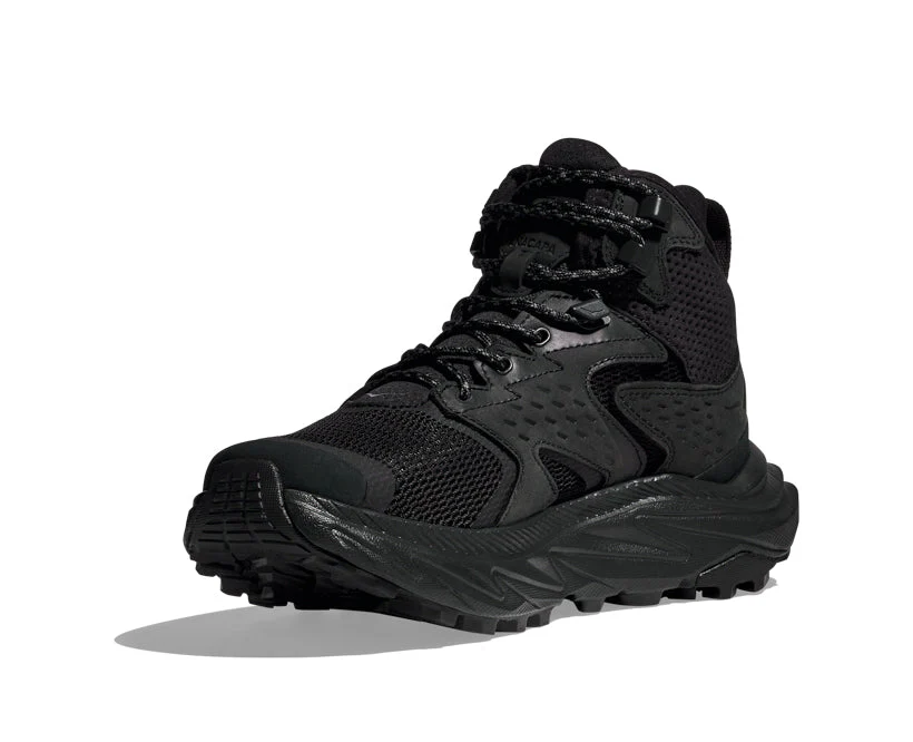 Hoka W ANACAPA 2 MID GTX WIDE Black / Black (HOKA er litt liten – ta en størrelse opp.)