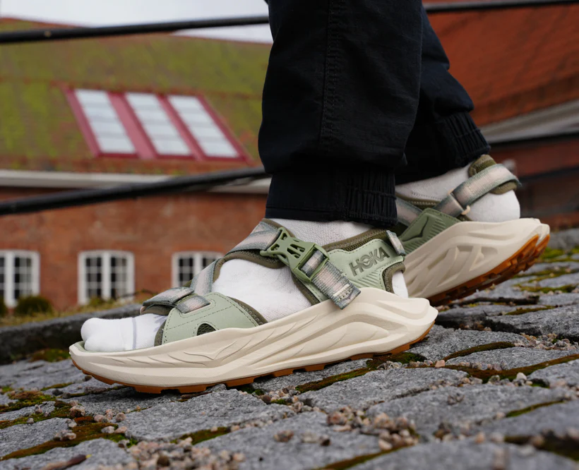 Hoka M INFINI HIKE TC Sea Moss / Oat Milk (HOKA er litt liten – ta en størrelse opp.)